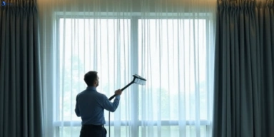 Commercial curtain stain removal service samford-valley hotels offices restaurants